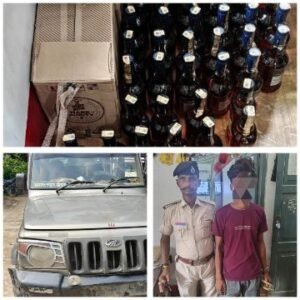 पूर्णिया बिहार 24 जून 25 *विदेशी शराब के विरुद्ध पूर्णिया पुलिस की कार्रवाई, 90.750 लीटर विदेशी शराब के साथ तस्कर गिरफ्तार