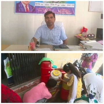 हरदोई26जून25*हरियावा के नए बीडीओ बने डॉ. रत्नेश सिंहः जिला प्रशिक्षण अधिकारी ने निधि राठौर से लिया कार्यभार,