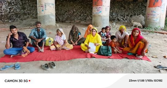 नई दिल्ली26जून25*बेला स्टेट यमुना खादर में किसानों का धरना अनवरत जारी।