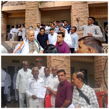 जोधपुर29जून25*महापौर साहब के नेतृत्व में विकास के संदर्भ में दिया गया ज्ञापन*