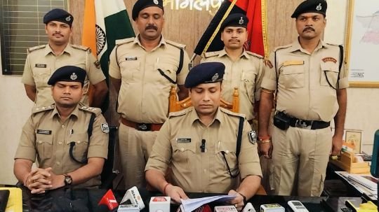 भागलपुर29जून25*सुलतानगंज थाना अंतर्गत लूट कांड का 24 घंटे के अन्दर सफल उद्भदन।