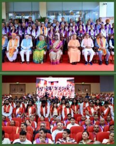 बरेली 30जून25मा. राष्ट्रपति श्रीमती द्रौपदी मुर्मु जी की गरिमामयी उपस्थिति में आज 'नाथ नगरी' बरेली में आयोजित