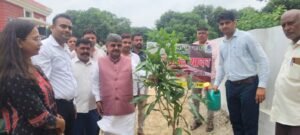 अयोध्या06जुलाई25*रूदौली में नलकूप विभाग का पर्यावरण संरक्षण अभियान की हुई शुरुआत