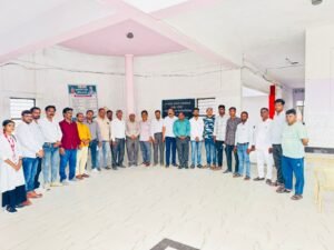 अयोध्या13जुलाई25*नेशनल यूनियन ऑफ जर्नलिस्ट तहसील रुदौली इकाई की मासिक बैठक सम्पन्न