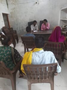 अयोध्या19जुलाई25*ग्राम चौपाल में सुनी गई ग्रामीणों की समस्याएं