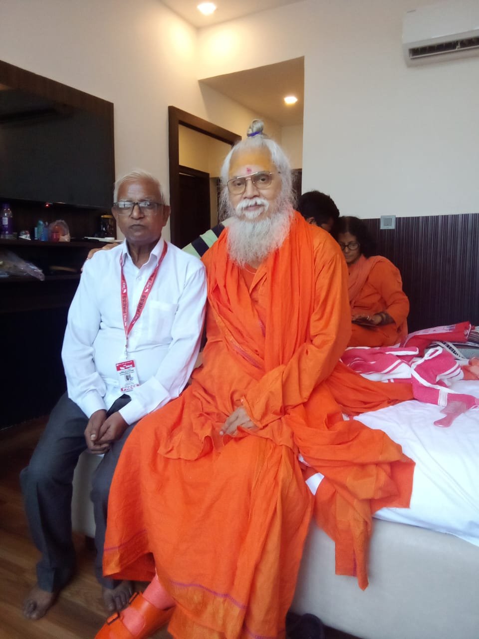 हरिद्वार19जुलाई25*स्वामी श्री बिबोधनानंद सरस्वती महाराज बंगाल हरिद्वार आगमन हुआ