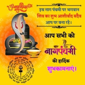 *🕉️नाग पंचमी 2025: शुभ योग में नाग पंचमी , जानिए तिथि, शुभ मुहूर्त और धार्मिक महत्व🕉️*