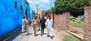 हरदोई1जुलाई25*मोहर्रम जुलूस को लेकर पिहानी में सुरक्षा व्यवस्था कड़ी: सीओ और कोतवाल ने किया रूट का निरीक्षण,