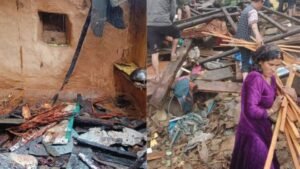 मंडी2जुलाई25*हिमाचल में बादल फटने से तबाही, मंडी में 10 लोगों की मौत; 406 सड़कें बंद*