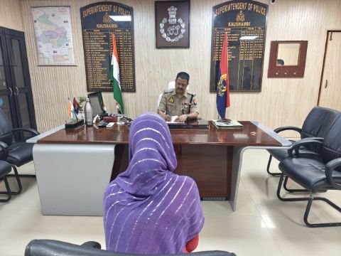 कौशाम्बी3जुलाई25*पुलिस अधीक्षक ने की जनसुनवाई, शिकायतों के त्वरित निस्तारण के दिए निर्देश*