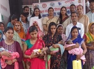 कौशाम्बी4जुलाई25*महिला कल्याण विभाग द्वारा किया गया कन्या जन्मोत्सव का आयोजन*