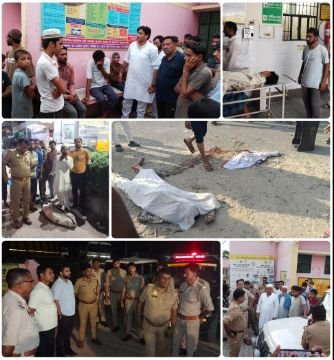 सहारनपुर5जुलाई25*यमराज बनकर दौड़ रहे डंपर (22 टायरा ट्रक), एक ही दिन में 4 की मौत*