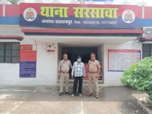 सहारनपुर6जुलाई25*थाना सरसावा पुलिस ने वारण्टी अभियुक्त किया गिरफ्तार...*