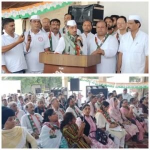 सहारनपुर7जुलाई25* इमरान मसूद ने सरकार पर कई मुद्दों को लेकर निशाना साधा*