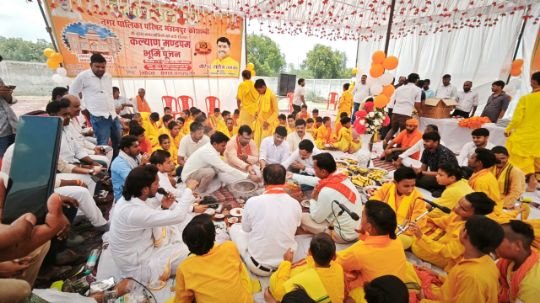 कौशाम्बी7जुलाई25*नगर पालिका मंझनपुर में 5 करोड़ 67 लाख से बनेगा कल्याण मण्डप*