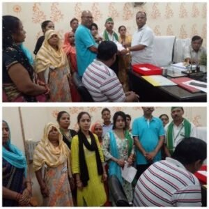 फर्रूखाबाद9जुलाई25 संयुक्त किसान मोर्चा के घटक एन डी पी एफ ,भाकियू  ने राष्ट्रपति को सम्बोधित जिलाधिकारी को ज्ञापन सौंपा