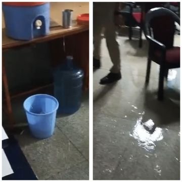 अयोध्या9जुलाई25*अयोध्याधाम रेलवे स्टेशन की छत से टपक रहा है पानी, करोड़ों का सवाल!