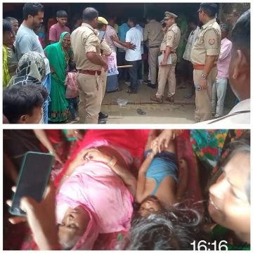 अयोध्या9जुलाई25*बिजली के खंभे से करंट लगने से 7 साल की बच्ची को बचाने गई दादी-पोती की मौत