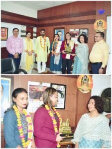 लखीमपुर10जुलाई25*खीरी की बेटी अनुष्का ने लखनऊ मंडल में सीए फाइनल में हासिल की पांचवीं रैंक, डीएम ने किया सम्मानित