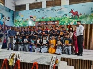 जयपुर10जुलाई25*सैंड ड्यून्सअकादमी कपूरावाला के प्रांगण में आज आषाढ़ शुक्ल पूर्णिमा को गुरु पूर्णिमा महोत्सव मनाया गया।