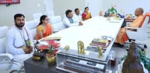 कौशाम्बी14जुलाई25*मुख्यमंत्री से मिला संस्कृत शिक्षकों का प्रतिनिधि मंडल*