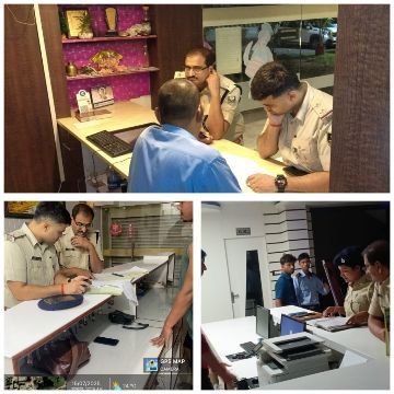 पूर्णिया बिहार 15 जुलाई25*एसपी के निर्देशन में होटलों का निरीक्षण किया गया