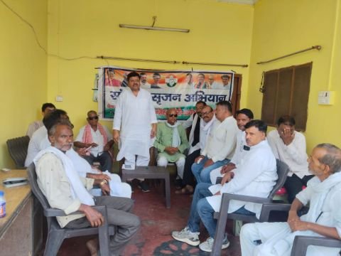 अयोध्या15जुलाई25*संगठन सृजन अभियान से कांग्रेस होगी मजबूत :चेतनारायण सिंह