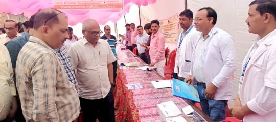 अयोध्या17जुलाई25*मेगा हेल्थ कैंप व नियमित टीकाकरण का किया गया आयोजन