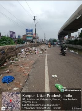 कानपुर नगर18जुलाई25*कानपुर नगर निगम भ्रष्टाचार का बड़ा तलाब*