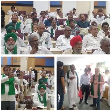 नई दिल्ली20जुलाई25*सरकार की किसान विरोधी गतिविधियों के खिलाफ संयुक्त किसान मोर्चा ने भरी हुंकार।