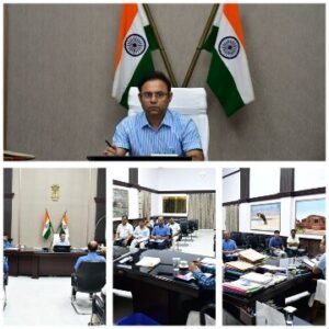 भागलपुर21जुलाई25*जिलाधिकारी ने कई विभागों की समीक्षा की*