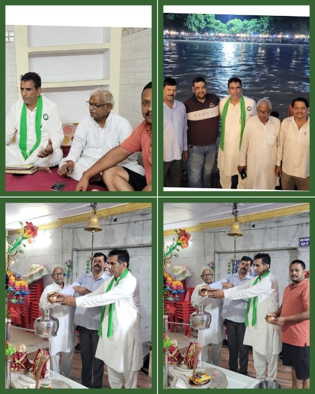 हरिद्वार23जुलाई25*BKU)नैन के राष्ट्रीय अध्यक्ष श्री चौधरी जोगिंदर घासीराम नैन जी उत्तराखंड हरिद्वार का दौरा किया**