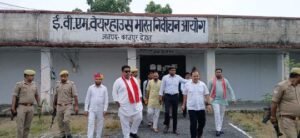 कानपुर देहात 25 जुलाई 2025*जिलाधिकारी ने ईवीएम वेयरहाउस का किया मासिक निरीक्षण, दिये निर्देश*