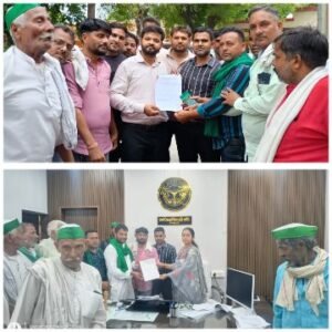 मथुरा 26 जुलाई 25* मांट ब्लॉक में किसानों से खुलेआम मृत्यु प्रमाण पत्र व जन्म प्रमाण पत्र पर घूसखोरी