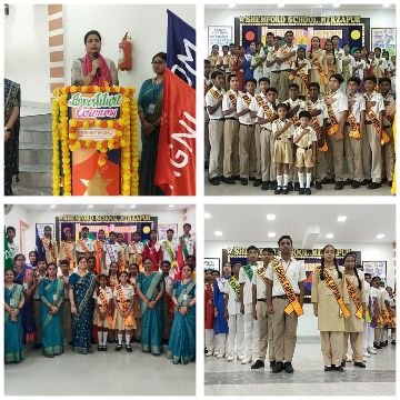 मिर्जापुर : 26जुलाई 25 *विद्यार्थी परिषद बैज अलंकरण समारोह संपन्न*