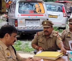 कानपुर नगर27जुलाई25*कानपुर डीसीपी पश्चिम का सचेंडी थाने का दौरा*