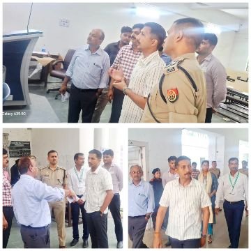 लखनऊ27जुलाई25*DM विशाख G ने ग्राउंड जीरो पर आज विभिन्न परीक्षा केंद्रों का लगातार किया औचक निरीक्षण।