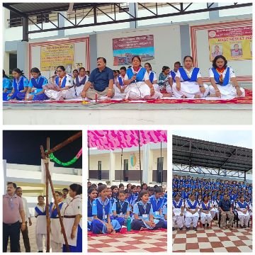 मिर्जापुर: 28जुलाई 25 *पीएम श्री केन्द्रीय विद्यालय में स्काउट्स एवं गाइड्स का पांच दिवसीव कैम्प का समापन*