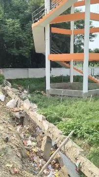 अयोध्या29जुलाई25*जल जीवन मिशन की टंकी की बाउंड्री वॉल गिरी