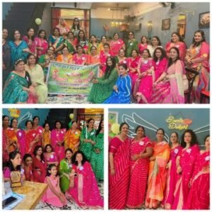 जोधपुर30जुलाई25*वाइब्रेट फिट जोधपुर द्वारा आयोजित लहरिया सावन इवेंट 2025 में उमड़ा महिलाओं का उत्साह