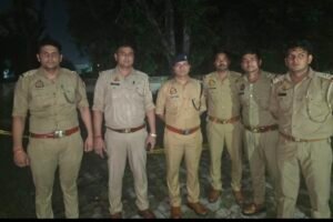 मथुरा04जुलाई25*थाना गोविंद नगर पुलिस के साथ पुलिस मुठभेड