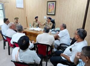 मथुरा11जुलाई25* कावड़ लेकर आने-जाने वाले श्रद्धालुओं की सुरक्षा के लिए की अपील