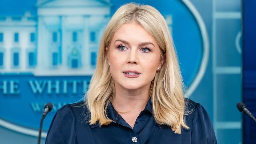 अमेरिका1अगस्त25*अमेरिकी राष्ट्रपति डोनाल्ड ट्रंप को नोबेल शांति पुरस्कार देने का समय आ गया है--कैरोलिन लेविट