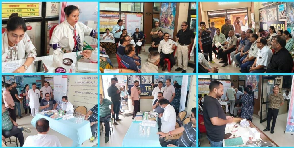 अलीगढ़6अगस्त25*निशुल्क पल्मनोलॉजी स्वास्थ्य प्रशिक्षण शिविर का हुआ निःशुल्क आयोजन