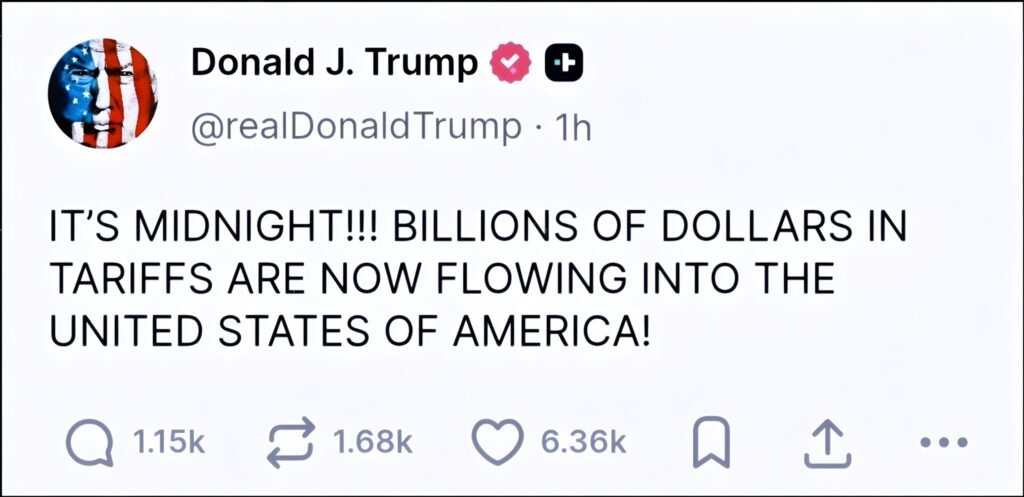 नई दिल्ली07अगस्त25*टैरिफ अमेरिकी आयातकों द्वारा चुकाए जाने वाले कर हैं, न कि विदेशी सरकारों द्वारा। नई दिल्ली07अगस्त25*टैरिफ अमेरिकी आयातकों द्वारा चुकाए जाने वाले कर हैं, न कि विदेशी सरकारों द्वारा।