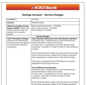 नई दिल्ली09अगस्त25*ICICI बैंक में अकाउंट है तो मिनिमम 50 हज़ार हमेशा रखने होंगे ।