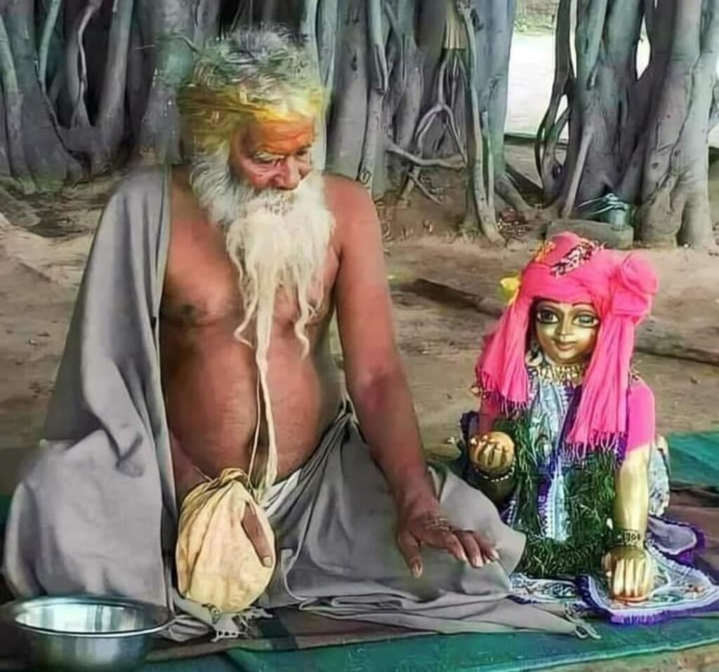 मथुरा 22अगस्त 25*एक बार की बात है एक संत जगन्नाथ पुरी से मथुरा की ओर आ रहे थे। उनके पास बड़े सुंदर ठाकुर जी थे