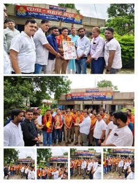 कानपुर नगर1अगस्त25*लूटकांड का खुलासा करने वाली महाराजपुर पुलिस टीम को किया गया सम्मानित!