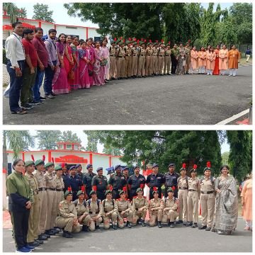 मथुरा2अगस्त2025*रक्षा सूत्र वीरों के नाम: खजानी वेलफेयर सोसाइटी ने सैनिकों संग मनाया भावपूर्ण रक्षाबंधन*