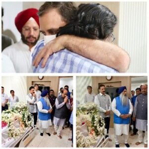 नई दिल्ली4अगस्त25*लोकसभा अध्यक्ष ओम बिड़ला और नेता प्रतिपक्ष राहुल गांधी ने गंगा राम हॉस्पिटल जाकर शिबू सोरेन को श्रद्धांजलि दि